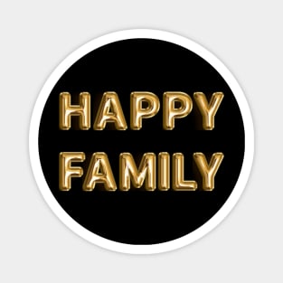 Happy Family Magnet